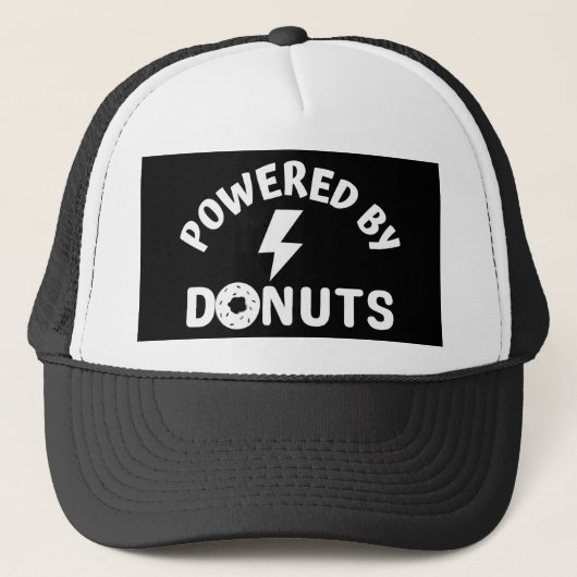 gedreven door donuts trucker pet (Voorkant)