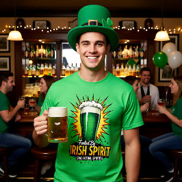 Gedreven door Ierse Geest T-shirt
