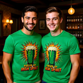 Gedreven door Ierse Geest T-shirt