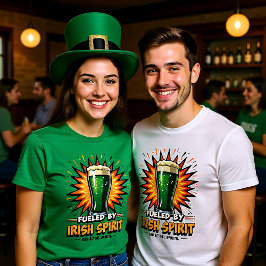 Gedreven door Ierse Geest T-shirt
