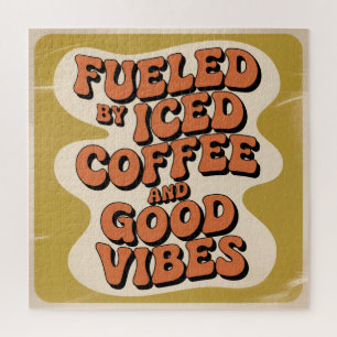 Gedreven door ijskoude koffie en goede vibes legpuzzel