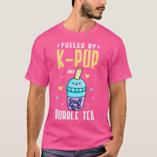 Gedreven door K-Pop en Bubble Tea voor K-Pop-fan T-shirt