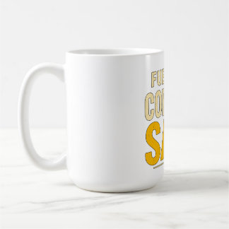 Gedreven door koffie en brutale humor koffiemok