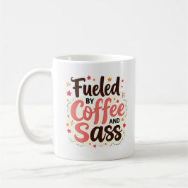 Gedreven door koffie en brutale praat Sassy koffie Koffiemok