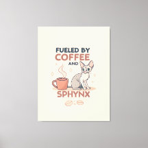 Gedreven door koffie en Sphynx-katkunst