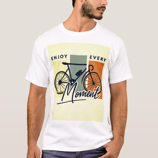 Gedreven Door Momenten-Genieer Van Elke Seconde T-shirt (Voorkant)