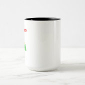 Gedreven door nieuwsgierigheid mok (Midden)