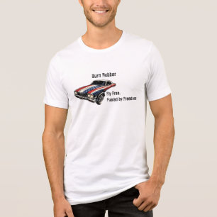 Gedreven door vrijheid – Klassieke Amerikaanse spi Tri-Blend Shirt