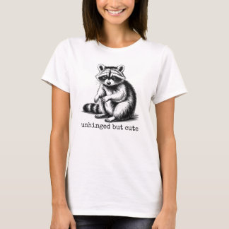 Gedrochtlijk Schattig, Grappig Wilde Wasbeer Meme T-shirt