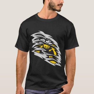 Gedroogd AEK-patroon T-shirt