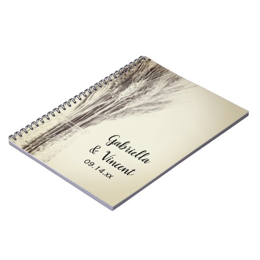 Gedroogd Boerderij van gerst Weddenschap Notitieboek (Linkerzijde)