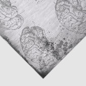 Gedroogd breinz-papier, 10 x 15 inch tissuepapier (Detail)