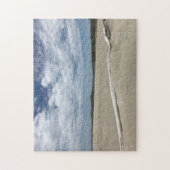 Gedroogd hout op Popham Beach Legpuzzel (Verticaal)