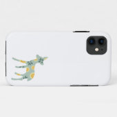 Gedroogd kweekpatroon van de natuur van de kronkel Case-Mate iPhone case (Achterkant (horizontaal))
