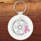 Gedroogd om een crème te vinden sleutelhanger (Voorkant)