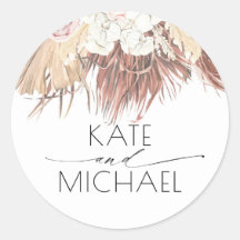 Gedroogd palmblad en witte orchidee tropische brui