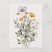 Gedroogd Wildflower boeket Briefkaart (Voorkant)
