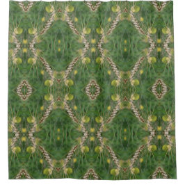 gedroogd zomergras Abstract patroon Douchegordijn