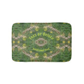 Gedroogd zomergras gepersonaliseerd badmat (Voorkant)