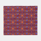 Gedroogde Aarde Fleece Deken (Voorkant (Horizontaal))