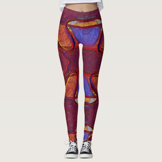 Gedroogde Aarde Leggings (Voorkant)
