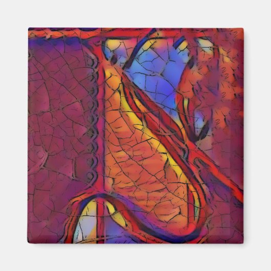 Gedroogde aarde magneet (Voorkant)