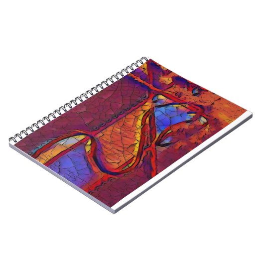 Gedroogde aarde notitieboek (Linkerzijde)