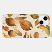 Gedroogde bladeren iPhone Case (Achterkant (horizontaal))