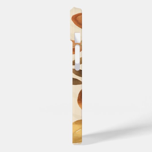 Gedroogde bladeren iPhone Case (Achterkant / Links)