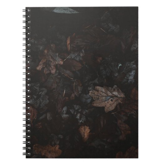 Gedroogde bladeren notitieboek (Voorkant)