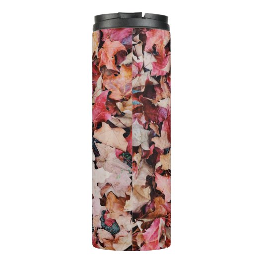 Gedroogde bladeren thermosbeker (Achterkant)