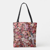 Gedroogde bladeren tote bag (Achterkant)