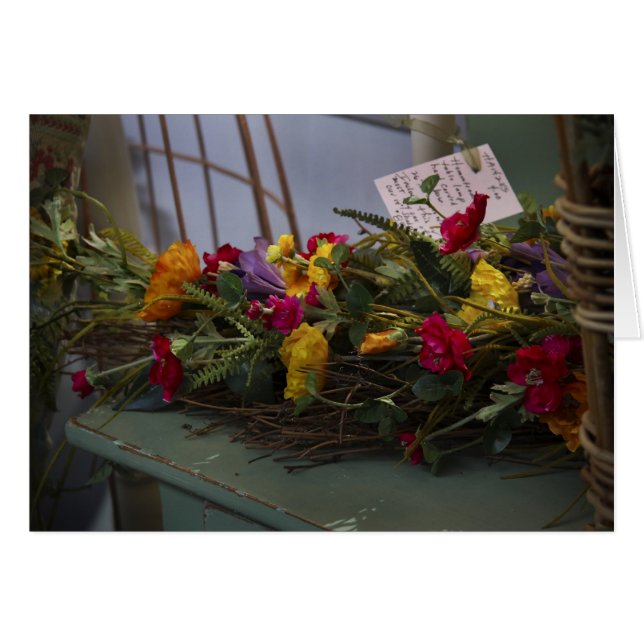 Gedroogde bloemen (Voorkant Horizontaal)