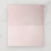 Gedroogde bloemen en pampas gras met een zachte ro plaatskaartje (Binnenkant ongevouwen)