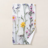 GEDROOGDE BLOEMEN ESTHETISCHE BLOEMEN WILDBLOEM BAD HANDDOEK (Handdoek)