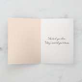 Gedroogde bloemen in houten doos kaart (Binnen)