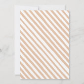 Gedroogde bloemen wildflower herfst meisje baby sh kaart (Achterkant)