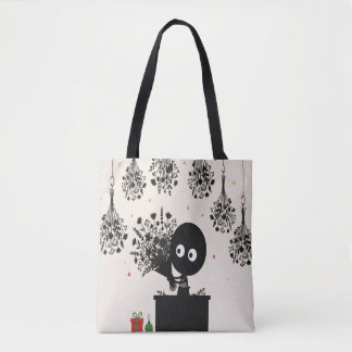 Gedroogde Bloemenwinkel Kersttas Tote Bag