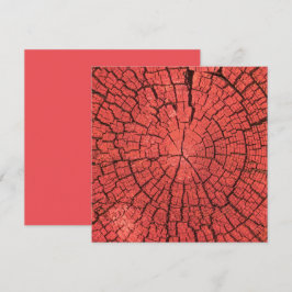 Gedroogde Boomstam Doorsnede Roze Rode Hout Foto Kaart
