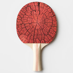 Gedroogde Boomstam Doorsnede Roze Rode Hout Foto Tafeltennisbatje