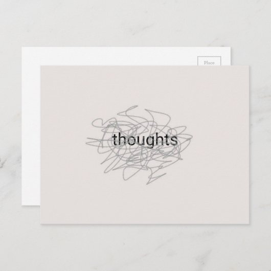 Gedroogde Briefkaart (Voorkant / Achterkant)