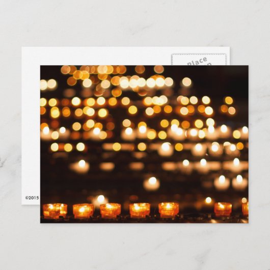 Gedroogde Briefkaart (Voorkant / Achterkant)