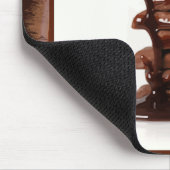 Gedroogde chocolade Mousepad Muismat (Hoek)