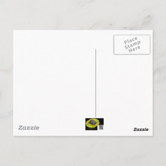 Gedroogde cornflak-decorpties briefkaart (Achterkant)