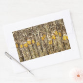 Gedroogde cornflak-decorpties rechthoekige sticker (Envelop)