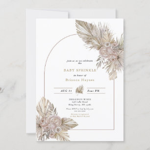 Gedroogde Florals Woestijn met de naam Baby Sprink Kaart