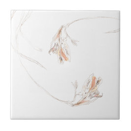 Gedroogde freesias 1 tegeltje