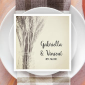 Gedroogde gerst in Bottle Country Boerderij Weddin Servet