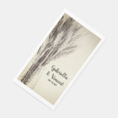 Gedroogde gerst in Bottle Country Boerderij Weddin Servet (Hoek)