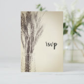 Gedroogde gerst Melk Boerderij van flesje RSVP Kaartje (Staand voorkant)